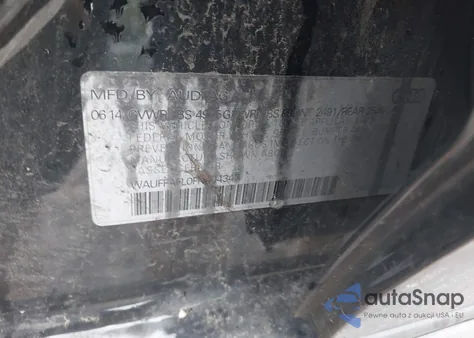 2015 Audi A4 2.0T Premium из США, поврежденный, VIN WAUFFAFL0FN004347